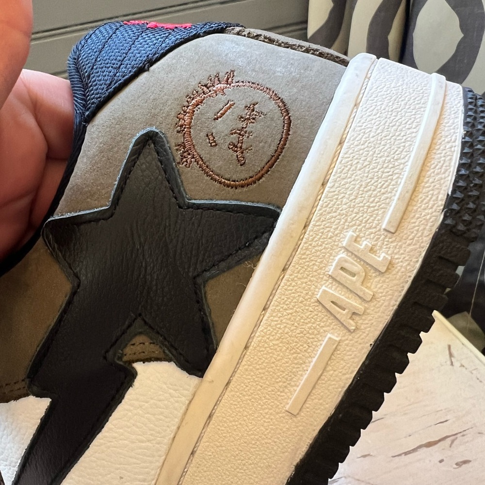 Bapesta Travis Scott James Morgan Men’s Size 10 - Picture 11 of 16